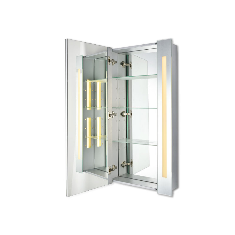 Orren Ellis Corby Surface Mount Frameless Medicine with LED